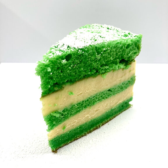 Pandan Coconut Custard