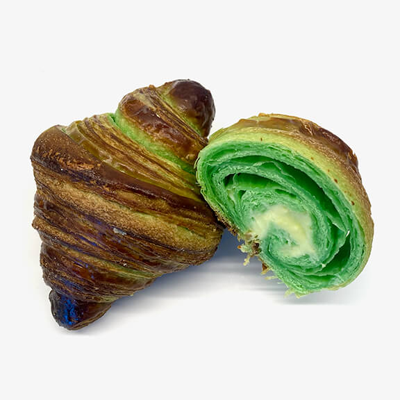 Pandan Custard Croissant